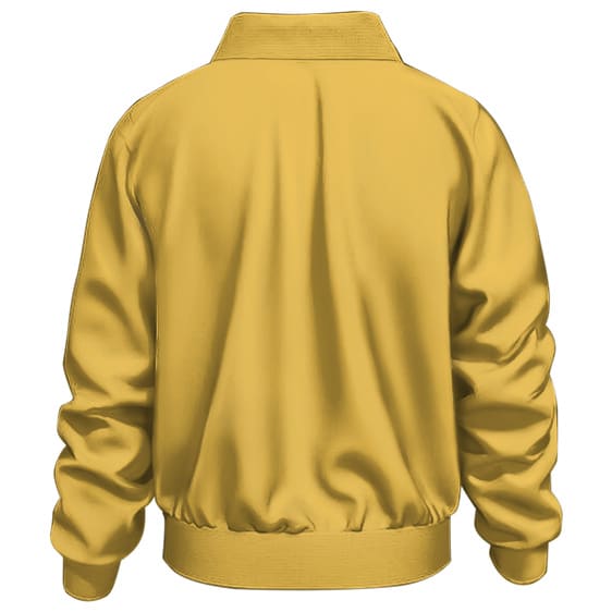 Wu-Tang Killer Bee Logo Artwork Yellow Bomber Jacket