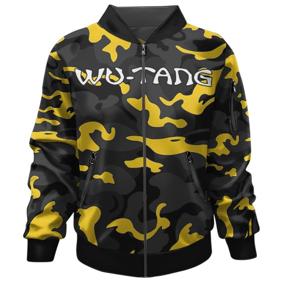 Wu-Tang Killer Bees Camouflage Pattern Epic Bomber Jacket