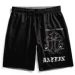 2Pac Shakur Iconic Cross Tattoo Exodus 1831 Ballin Men's Shorts