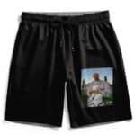 Awesome Snoop Dogg With His Pet Cat Photo Art Gym Shorts
