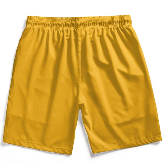 Can It Be All So Simple Wu-Tang Clan Art Yellow Board Shorts