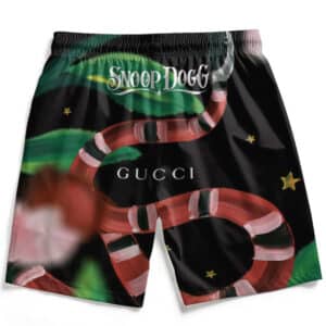 Cool Snoop Dogg X Gucci Snake Artwork Men's Shorts