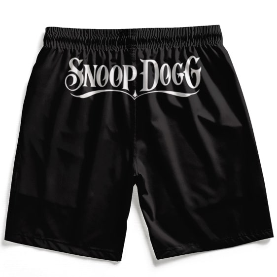 Dope Snoop Dogg Bandana Paisley Logo Black Men's Shorts