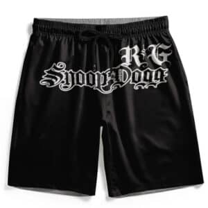 Rhythm & Gangsta Snoop Dogg Album Logo Black Men's Shorts