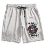 Smoking Snoop Dogg Jack Card White Swim Trunks