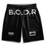 Snoop Dogg Album BODR Death Row Records Logo Black Swim Shorts
