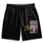 Snoop Dogg Doggystyle What's My Name Logo Black Swim Trunks