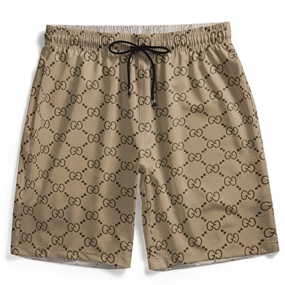 Snoop Dogg Gucci Pattern Print Awesome Board Shorts