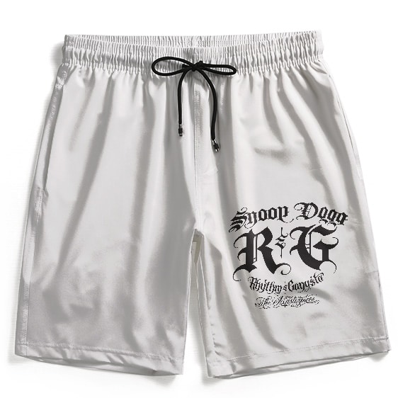 Snoop Dogg Rhythm & Gangsta Minimalist Logo Men's Shorts