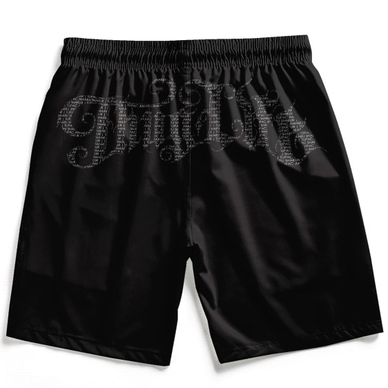 Thug Life Tupac Amaru Shakur Typography Art Men's Shorts