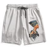 Tupac Shakur 2 Die 4 Pharaoh Tattoo Logo Board Shorts