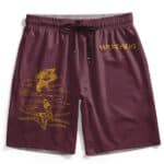 Wu-Tang Clan Dragon & Samurai Sword Line Art Epic Swim Trunks