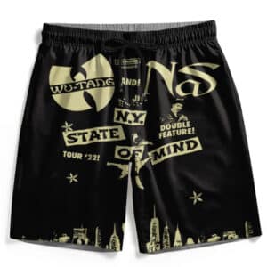Wu-Tang Clan New York State of Mind Tour Art Gym Shorts