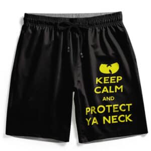 Keep Calm And Protect Ya Neck Wu-Tang Clan Men's Shorts