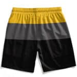 Rap Group Wu-Tang Clan Logo Tri-Colored Swim Trunks