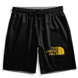 The Ghostface Wu-Tang Clan Parody Logo Black Beach Shorts