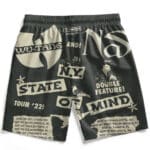 Wu-Tang Clan & Nas NY State of Mind Tour Art Board Shorts