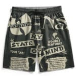 Wu-Tang Clan & Nas NY State of Mind Tour Art Board Shorts