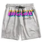 Biggie Smalls Gradient Typography Art Cool Swim Trunks