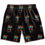 Biggie Smalls Is The Illest Crown Head Pattern Cool Swim Trunks