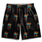 Biggie Smalls Is The Illest Crown Head Pattern Cool Swim Trunks