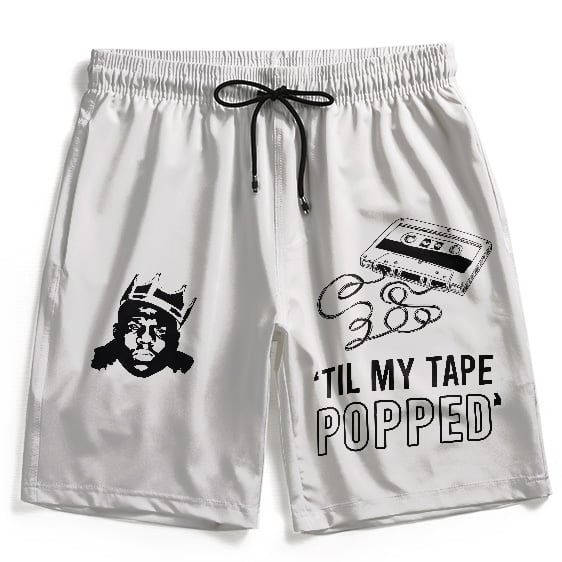 Biggie Smalls Til My Tape Popped Cassette Tape Art Men's Shorts