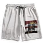 Christopher Wallace Biggie Smalls Crown Photo Art Beach Shorts