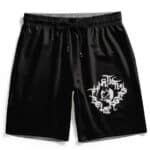 Notorious B.I.G. Kid Graffiti Logo Art Black Swim Trunks