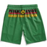 PE Harder Than You Think Mount Rushmore Parody Swim Shorts