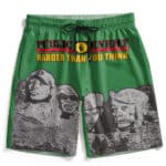 PE Harder Than You Think Mount Rushmore Parody Swim Shorts