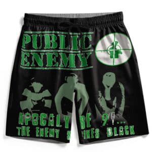 Public Enemy Apocalypse 91 Album Cover Dope Men's Shorts