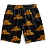 Public Enemy Fear Of A Black Planet Icon Pattern Black Beach Shorts