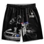 Public Enemy Flavor Flav Police Car Art Cool Swim Shorts