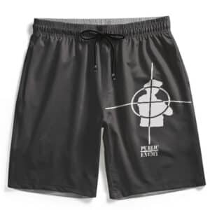 Public Enemy Iconic Crosshair Logo Dope Board Shorts