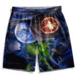 Rap Group Public Enemy Galaxy Planet Artwork Swim Shorts