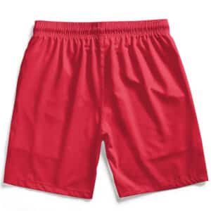 Rap Icon Biggie Smalls Pop Art Dope Red Gym Shorts