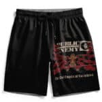 The Evil Empire of Everything Public Enemy Logo Beach Shorts