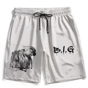 The Notorious B.I.G. City Building Drip Art Dope Gym Shorts