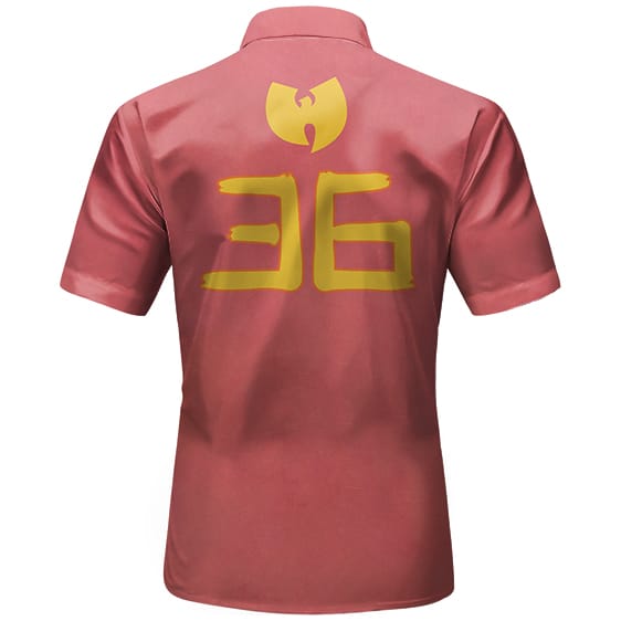Enter The Wu-Tang 36 Chambers Classic Art Button-Up Shirt