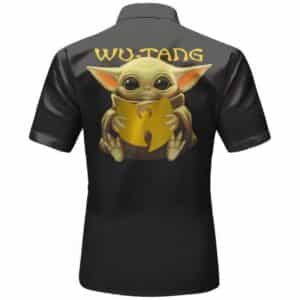 Star Wars X Wu-Tang Clan Baby Yoda Art Button-Up Shirt