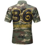 Wu-Tang Clan 36 Chambers Green Camouflage Pattern Hawaiian Shirt