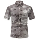 Wu-Tang Clan Bee Swarm Pattern Button-Up Shirt