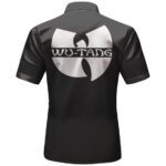 Wu-Tang Clan C.R.E.A.M. Minimalist Art Black Hawaiian Shirt