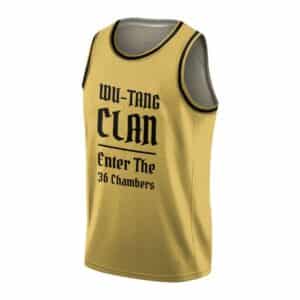 Wu-Tang Clan Enter The 37 Chambers Typography Art Basketball Shirt