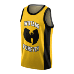 Wu-Tang Clan Forever 97 Art Yellow Black Basketball Jersey