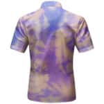 Wu-Tang Clan Logo Trippy Pink Purple Art Cool Button-Up Shirt
