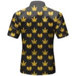 Wu-Tang Clan Logo & Weed Pattern Dope Button-Up Shirt