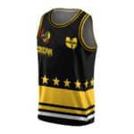 Wu-Tang Clan Protect Ya Neck Star Stripes Art Basketball Jersey