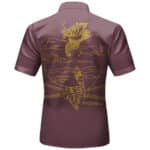 Wu-Tang Clan Samurai & Dragon Line Art Badass Button-Up Shirt