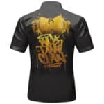 Wu-Tang Clan Strikes Again Logo Artwork Black Hawaiian Shirt